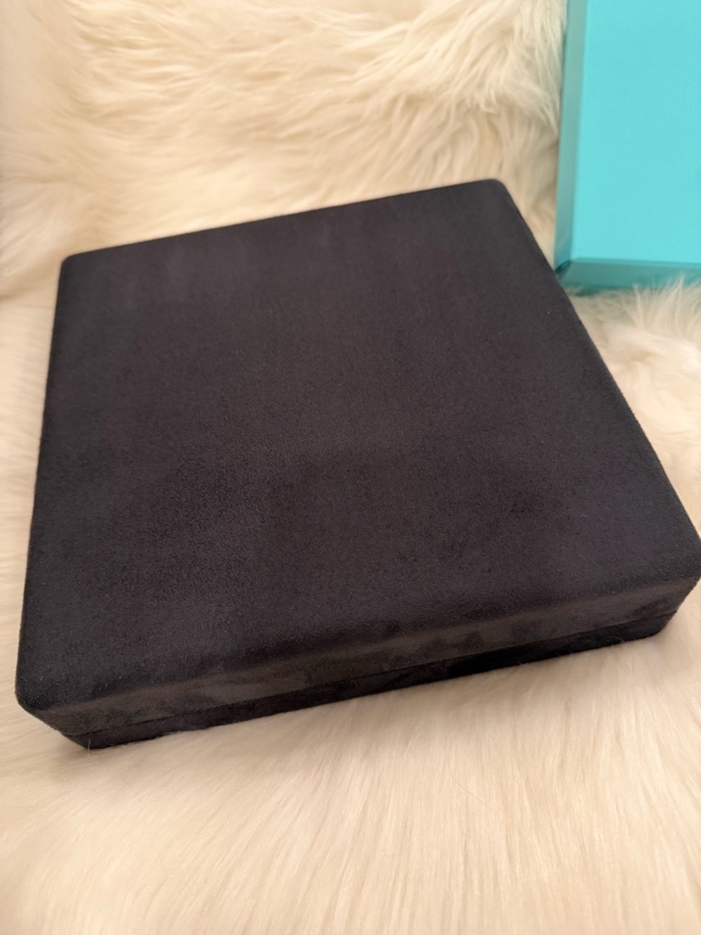 Tiffany & Co. signature black velvet necklace presentation case - Picture 4 of 4